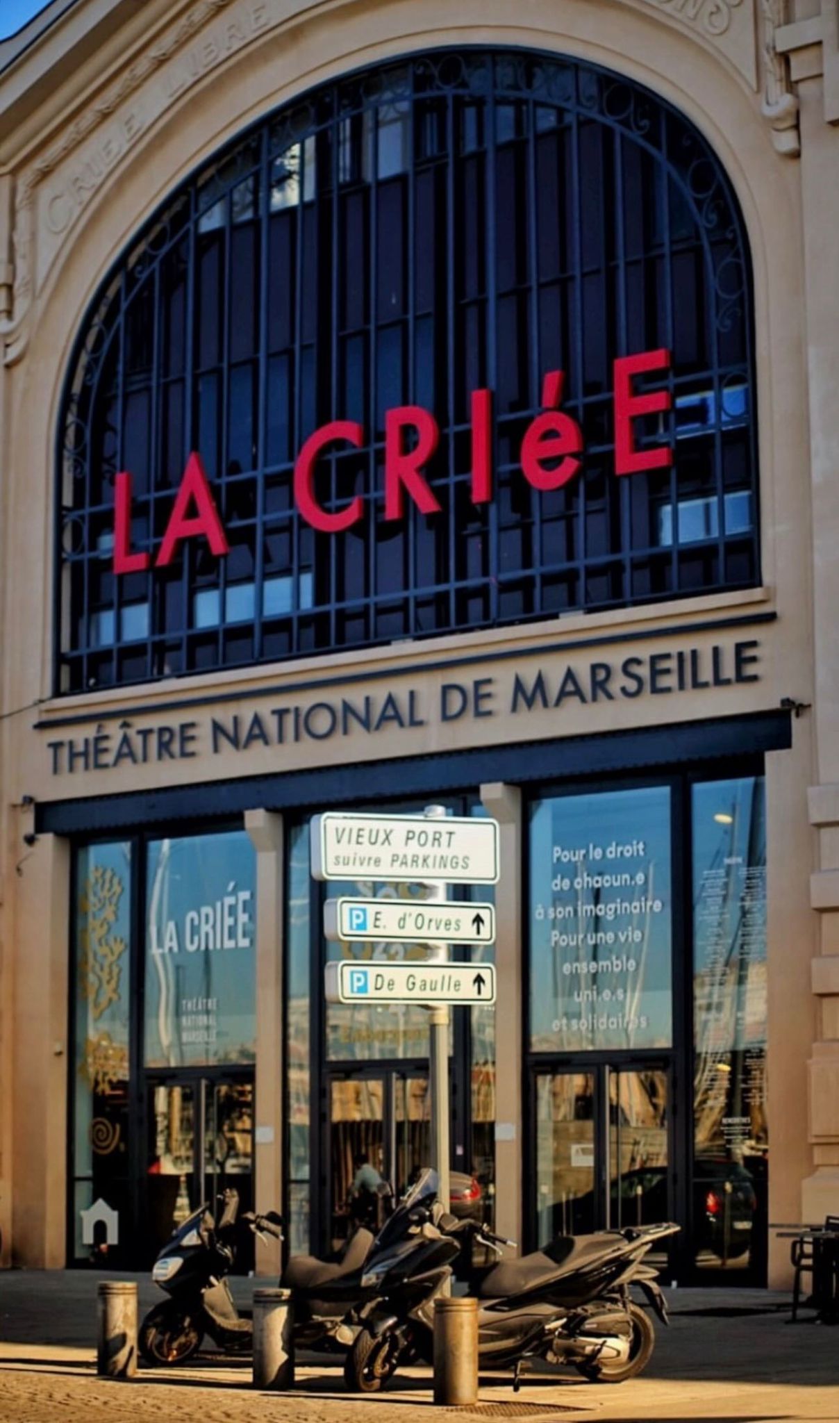 La Criée, Théâtre National de Marseille